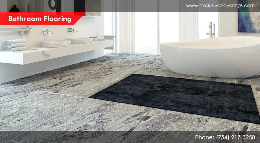 Bathroom Flooring – provides your bathroom with a tinge of glamour and comfort